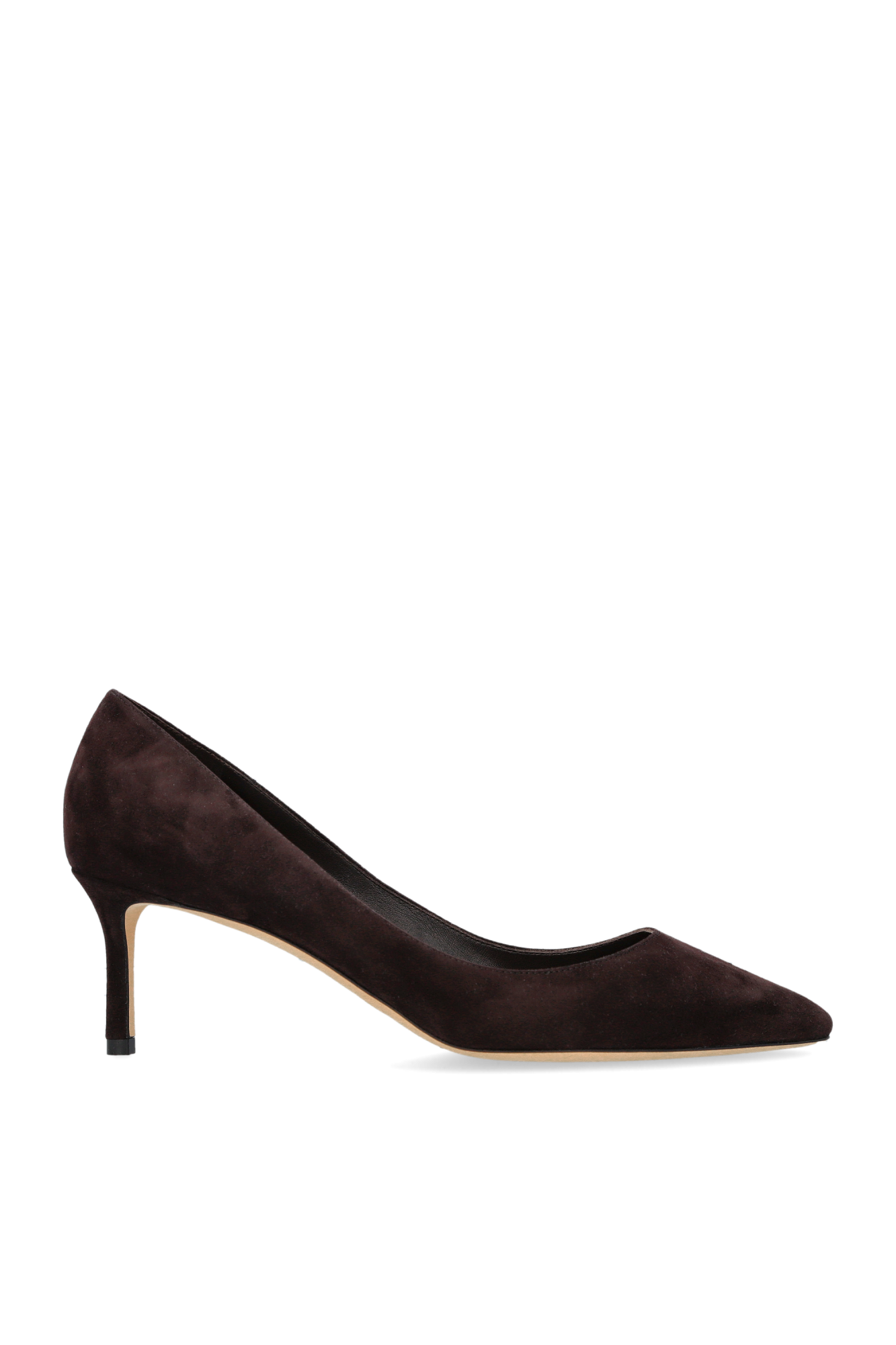 パンプス Jimmy Choo SHOES (ROMY60KDU COFFEE) Jimmy Choo Suede heeled shoes 